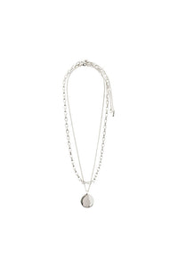 PILGRIM CLARITY 2-IN-1 NECKLACE SET IN SILVER