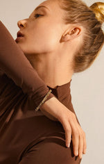 Load image into Gallery viewer, PILGRIM KINDNESS BANGLE BRACELET IN GOLD
