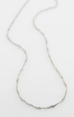 Load image into Gallery viewer, PILGRIM PERI NECKLACE IN SILVER
