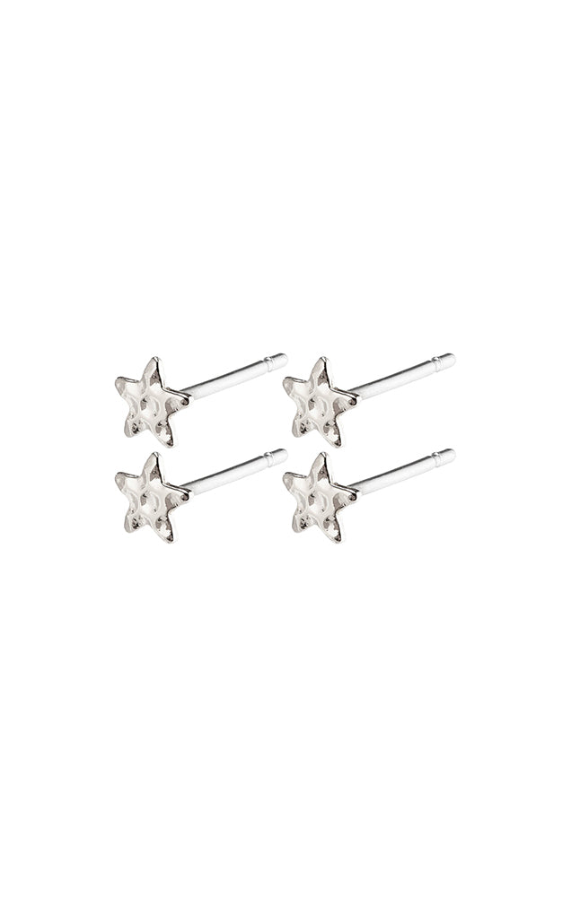 PILGRIM REGINA EARRING SET IN SILVER