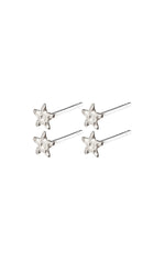 Load image into Gallery viewer, PILGRIM REGINA EARRING SET IN SILVER
