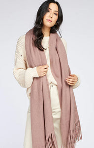 GENTLE FAWN JOURNEY SCARF IN ROSE
