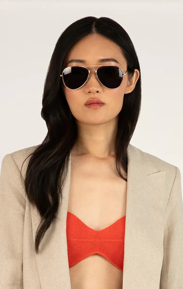 MATT & NAT SADIE SUNGLASSES IN BLACK
