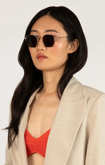 Load image into Gallery viewer, MATT &amp; NAT SARAI SUNGLASSES IN BLACK

