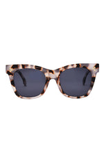 Load image into Gallery viewer, I SEA STEVIE SUNGLASSES IN SNOW TORT/SMOKE POLARIZED
