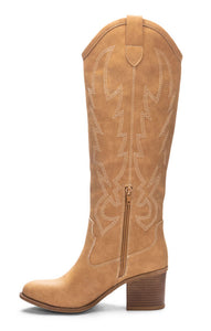 DIRTY LAUNDRY UPWIND WESTERN BOOT IN CAMEL