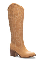 Load image into Gallery viewer, DIRTY LAUNDRY UPWIND WESTERN BOOT IN CAMEL

