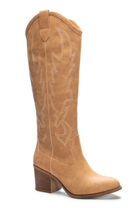 DIRTY LAUNDRY UPWIND WESTERN BOOT IN CAMEL