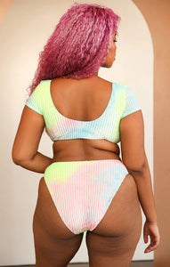 DIPPIN' DAISY'S VISION TOP IN CANDY TIE DYE