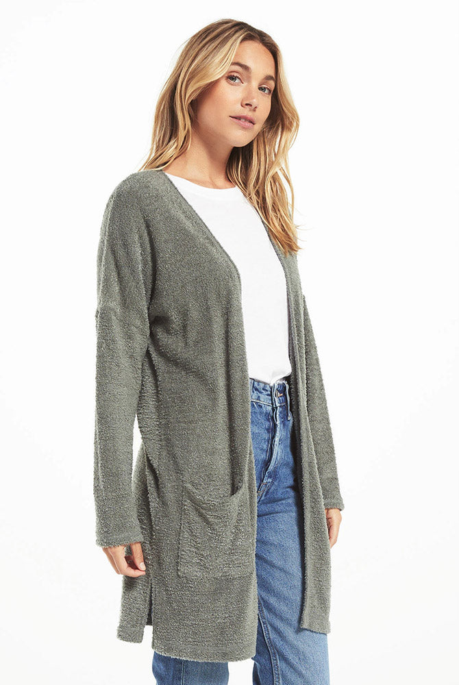 Z SUPPLY REMI FEATHER KNIT CARDIGAN